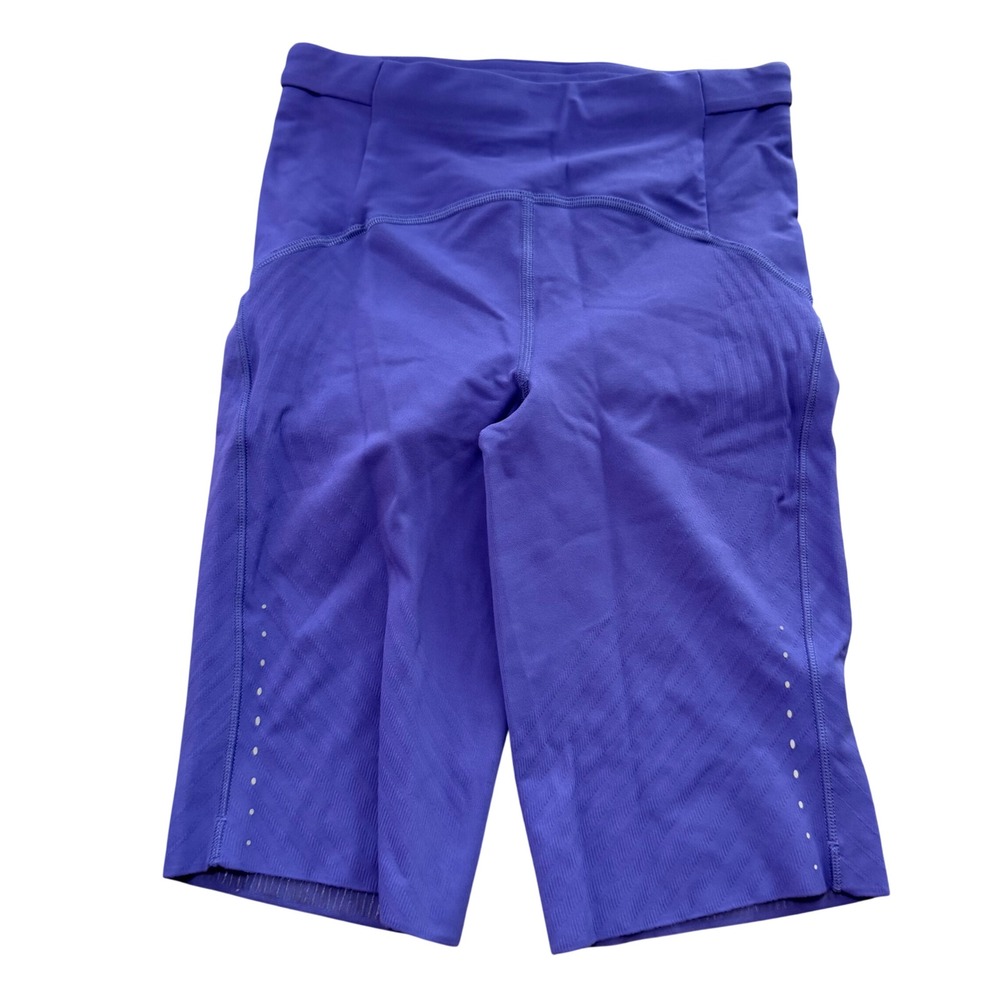 Lululemon SenseKnit High-Rise Running Shorts 10" Purple LW7BK3S Size 4